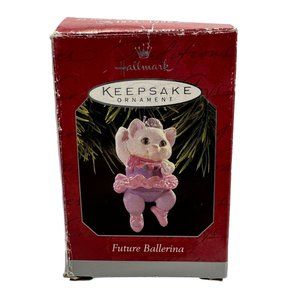 Hallmark Keepsake Future Ballerina Cat Ornament Christmas Holiday Decor Dance